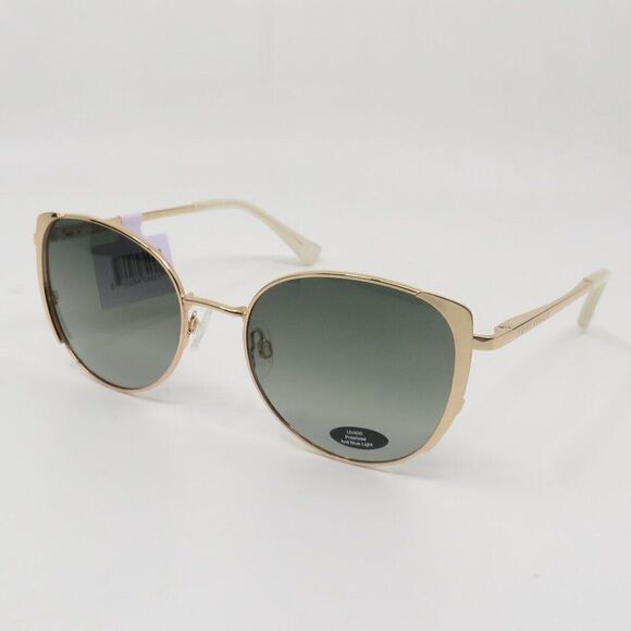 Prive Revaux Sunny Isles New Polarized Gold/Green Gradient Cat Eye Sunglasses - Picture 3 of 8